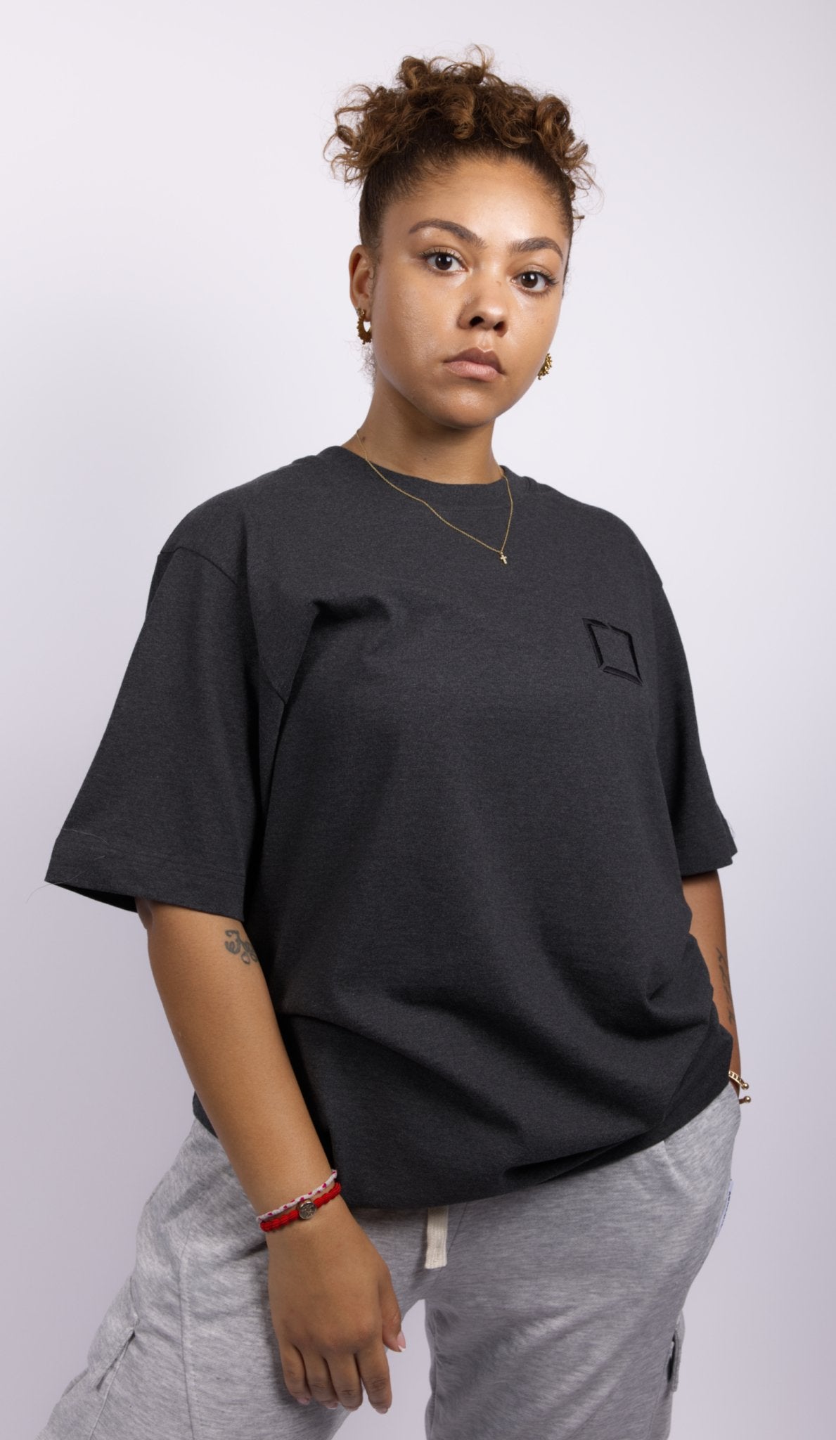 Heavy Oversized Women’s Tee Square Form - Smoke'm