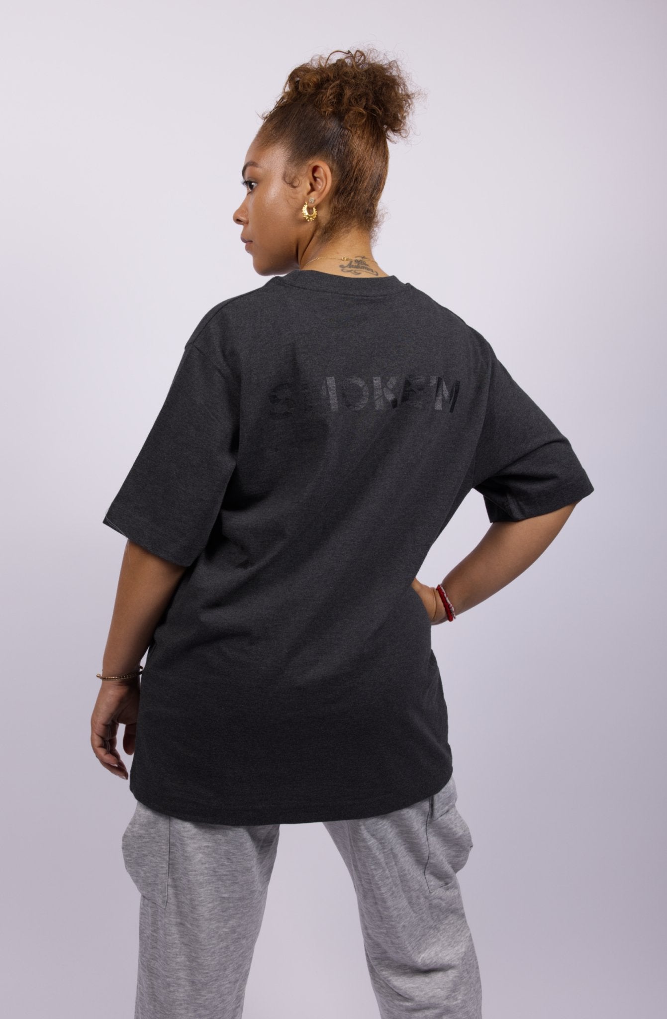 Heavy Oversized Women’s Tee Square Form - Smoke'm