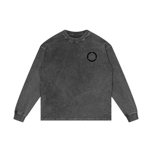 Smoked oversize Long Sleeve T-Shirt - Smoke'm